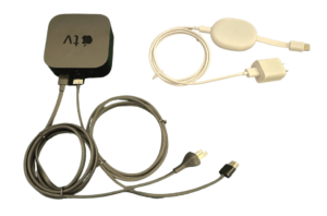 Google TV vs Apple TV Form Factors