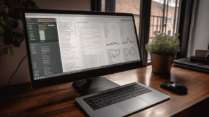 Google Sheets on Desktop Computer