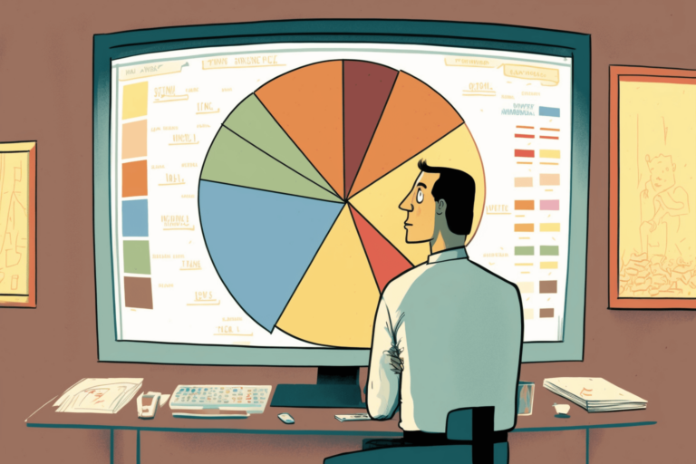 Google Sheets Pie Chart on Large Screen