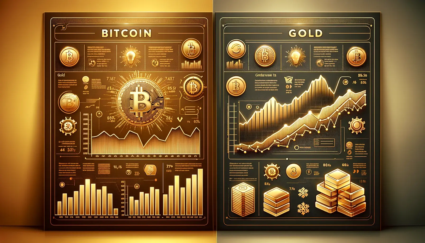 Bitcoin vs Gold