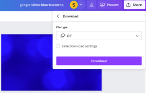 Canva GIF Download