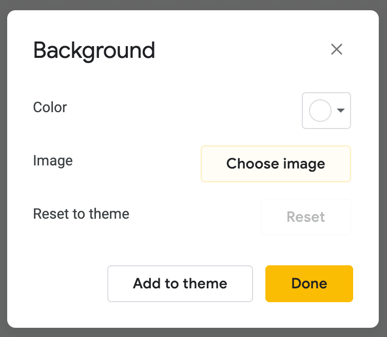 Google Slides Choose Background Image