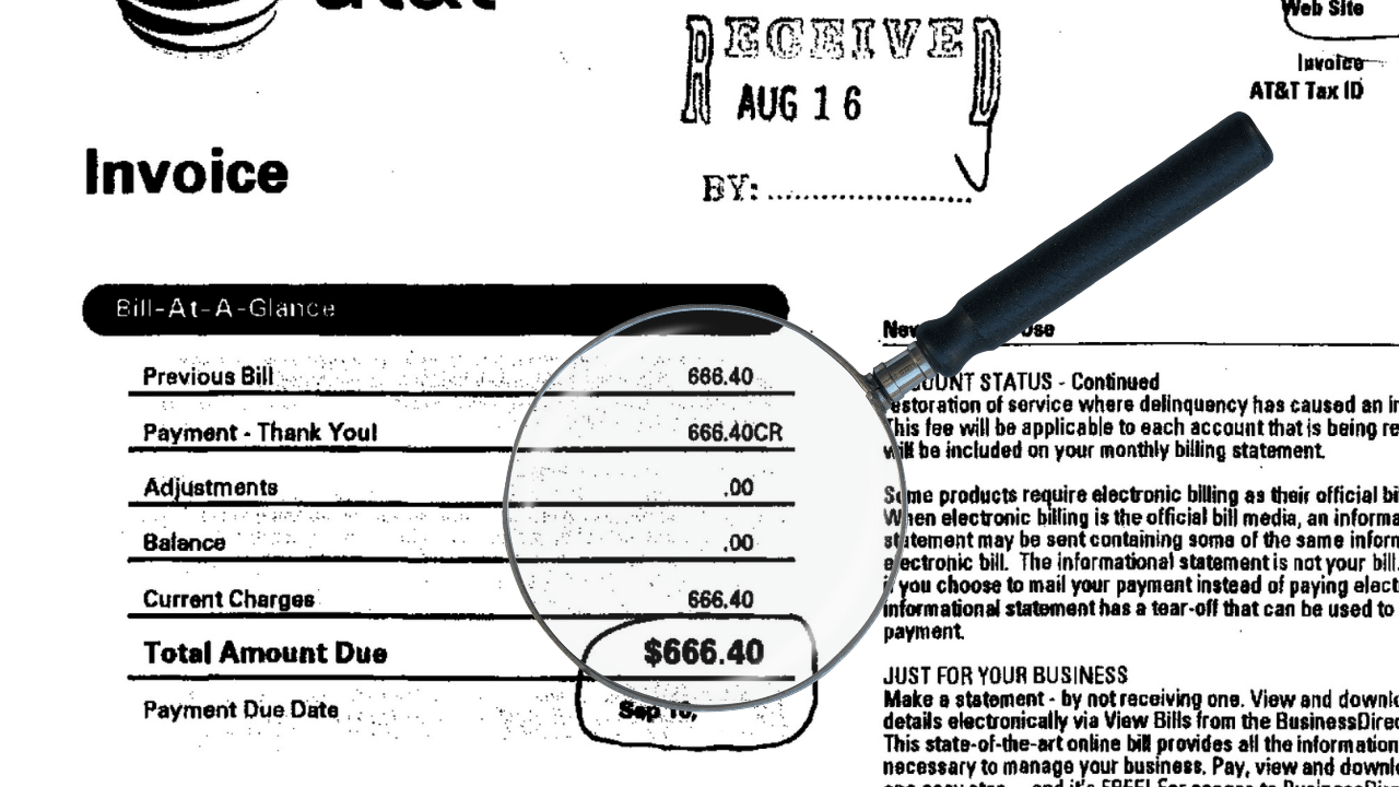 High small business phone bill