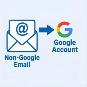 Loggin Into Google Account With Non-Google Email