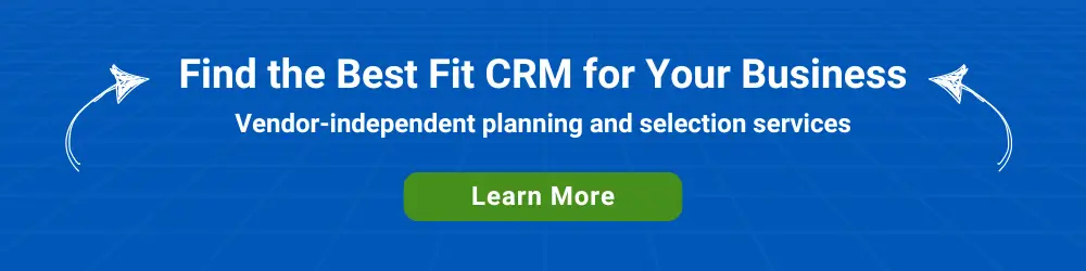 Find Best Fit CRM