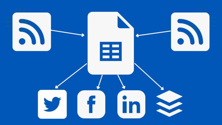 Google Sheets IMPORTFEED RSS